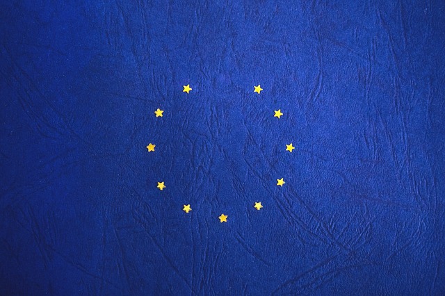 modrá Vlajka EU